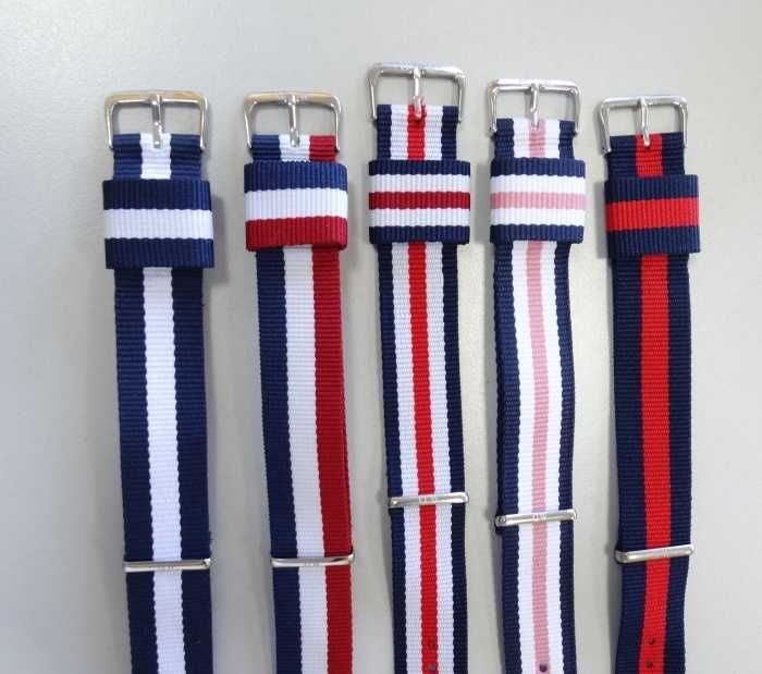 Pasek nylonowy NATO 20mm do zegarka Daniel Wellington