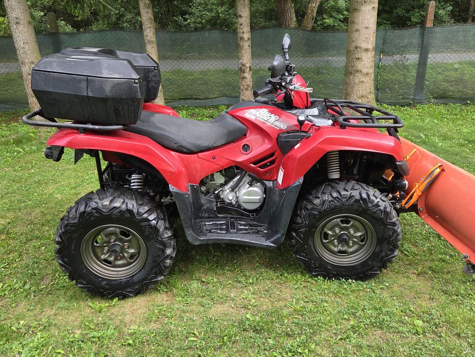 Quad Sym Raider 600 ,4x4,Pług, zarejestrowany
