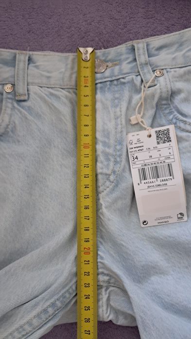 Джинси Mango wideleg (на XS S )