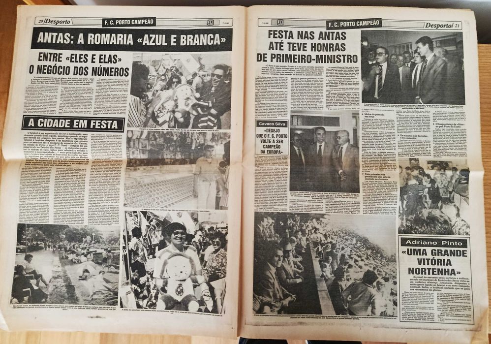 F.C.Porto - Campeão Nacional 1989-1990 - edição JN