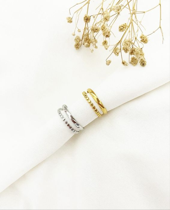 Aneis ajustaveis e em aço