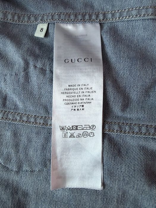 Джинсова куртка Gucci Оригинал