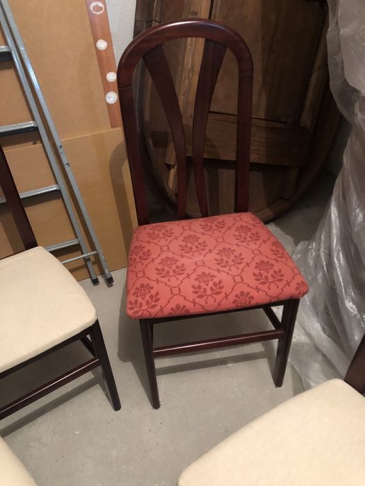 Cadeiras Mogno conjunto de 4