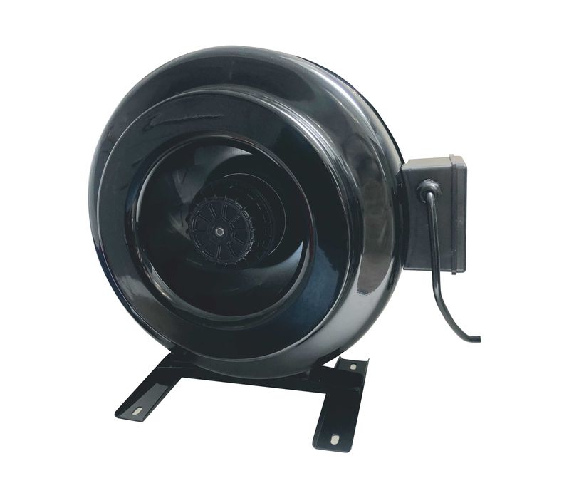 Wentylator kanałowy PROMIENIOWY metal 250 mm łożyska kulkowe 1050m3/h