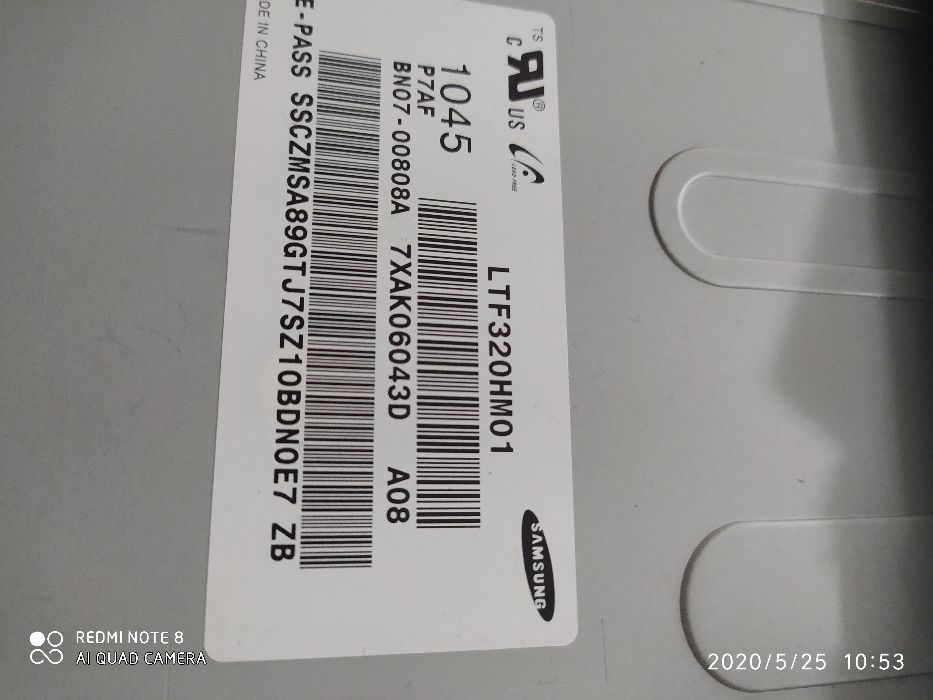 TV Samsung LE32C530F1W