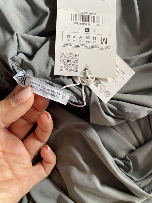 Vestido zara novo com etiqueta