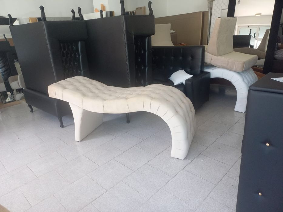 Maca / marquesa para esteticista, 170x60cm, bege