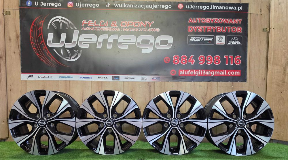 Nowe alufelgi NISSAN 16x5x114,3 Juke Leaf, Pulsar, Qashqai,Townstar,X-Trial