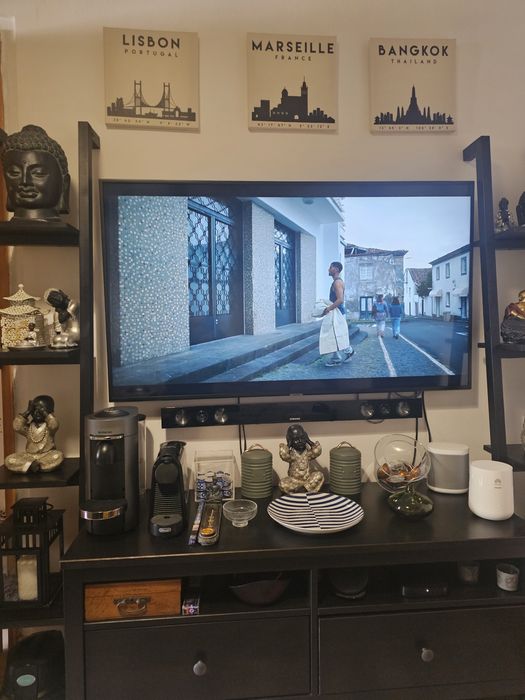 Smart tv samsung 55 polegadas como nova