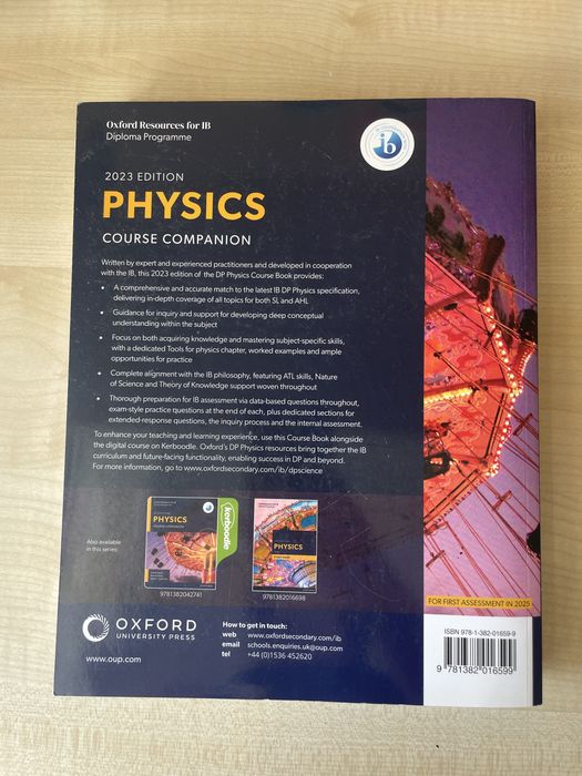 Oxford Resources for IB Physics: Course Book