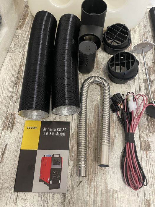 Автономний опалювач Air Heater 5 kW, , пульт LCD, паливний бак, повний