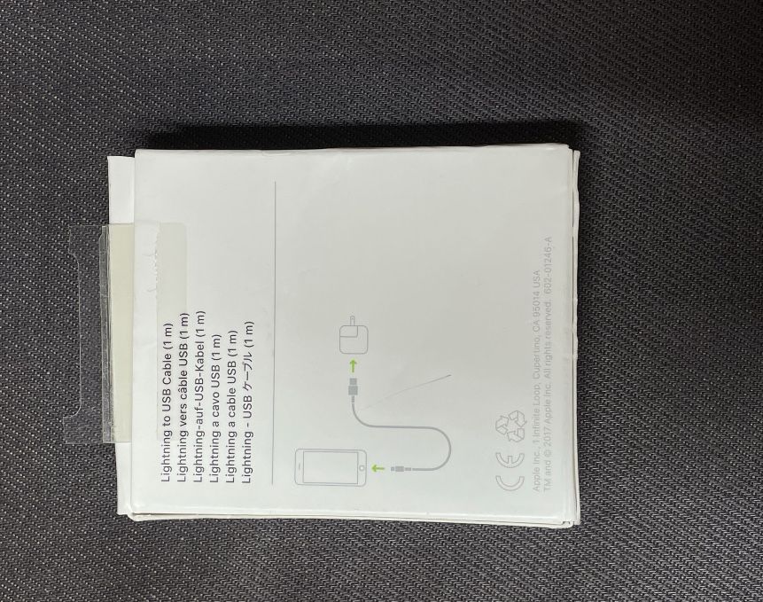 Kabel Lightning - USB-A 2.0 APPLE MXLY2ZM/A, 1 m