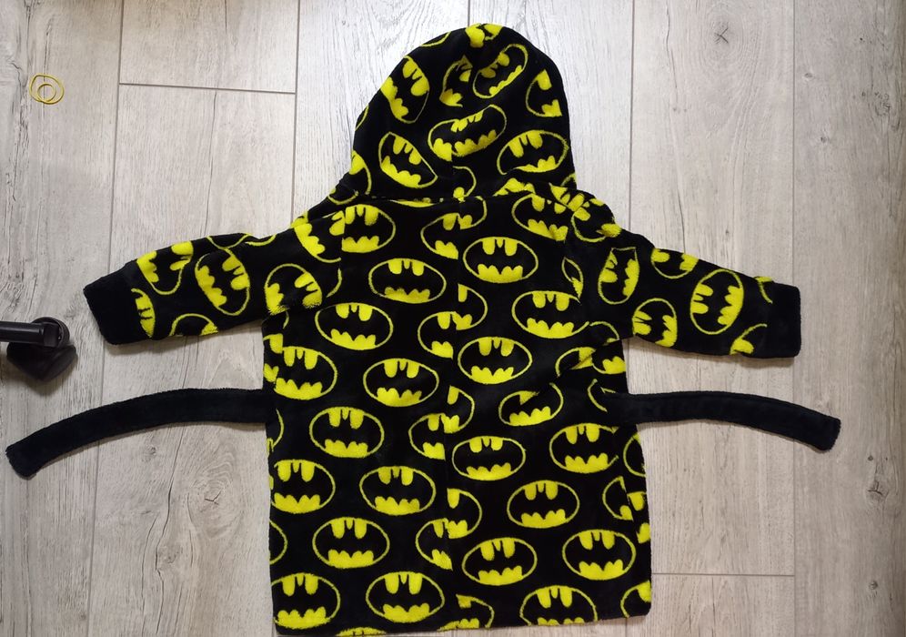Флісовий Халатик Rebel малого Бетмена 98р 2-3 роки