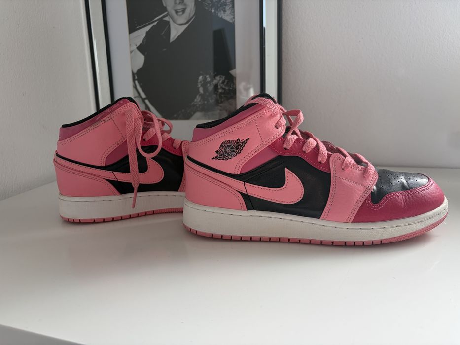 Jordany 1 mid pink