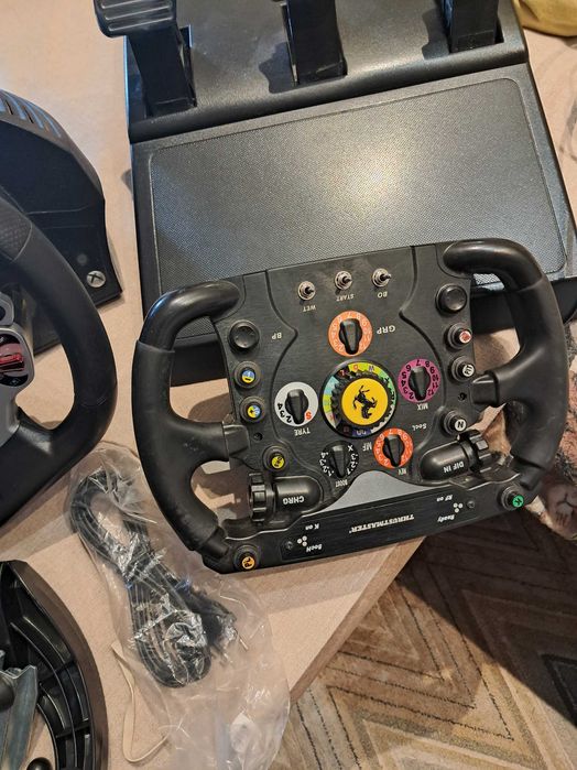 Kit SimRacing Thrustmaster TX / T300 + Volante Ferrari F1 + Pedais T3PA