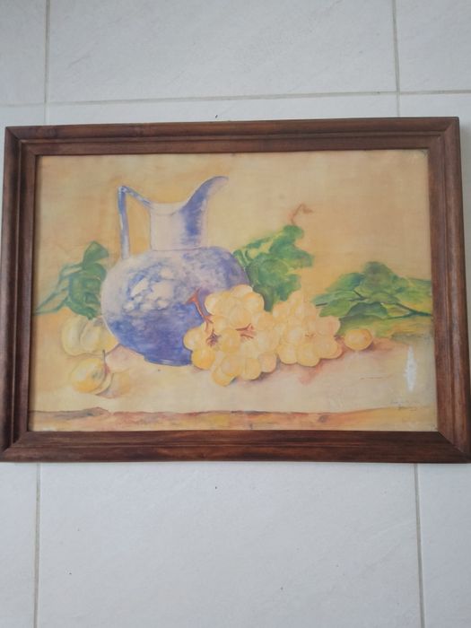 Obraz z,1952r. Drewniana ładna rama.