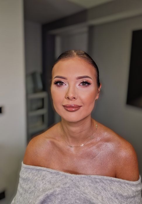 Makijaż okolicznościowy wesele Wieliczka Kraków Myślenice z dojazdem