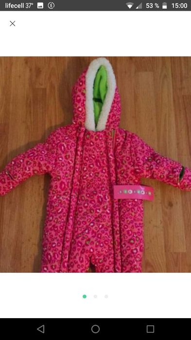 Новый с этикеткой  комбинезон 6-9m девочке США