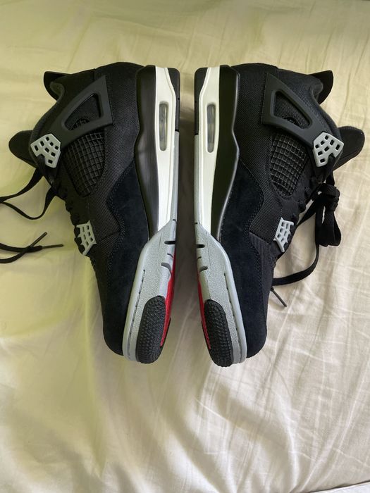Air Jordan 4 retro „black canavas” rozmiar 44,5