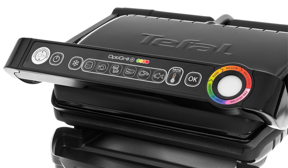 Grill elektryczny TEFAL GC7128 OptiGrill+ z automatycznymi programami