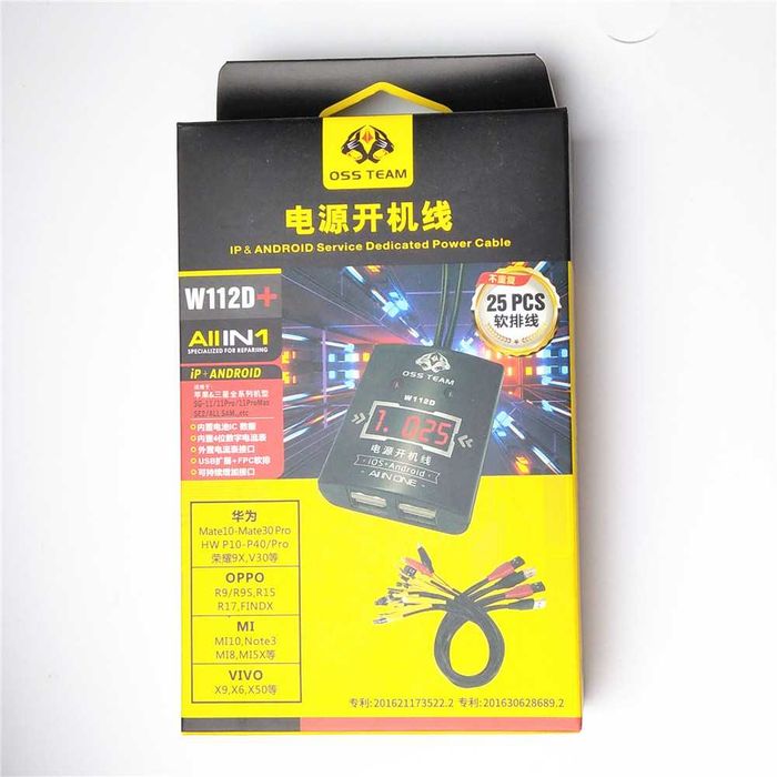 Щупи для блоку живлення OSS W112D+ All iOS Iphone Android LCD