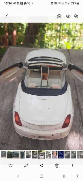 Машинка коллекционная Лексус