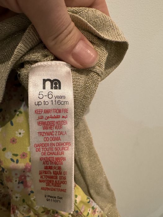 Komplet sukienka + sweterek