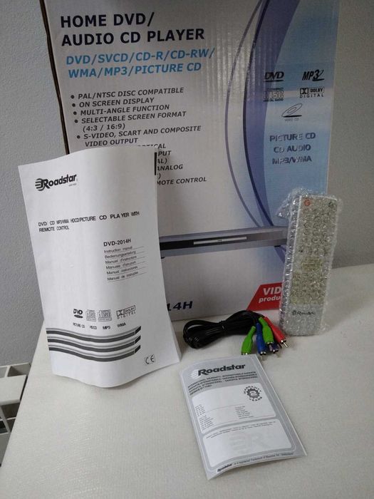 DVD, Leitor de Audio "CD Player/Mp3" oferta (64 Filmes)