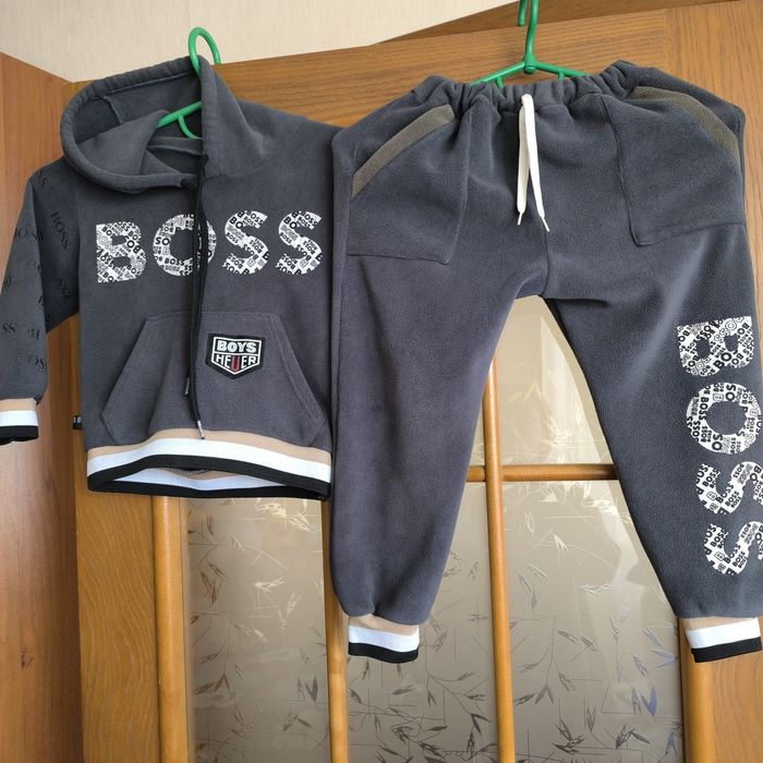 Теплый костюм на мальчика(Тедди) 110-116 см