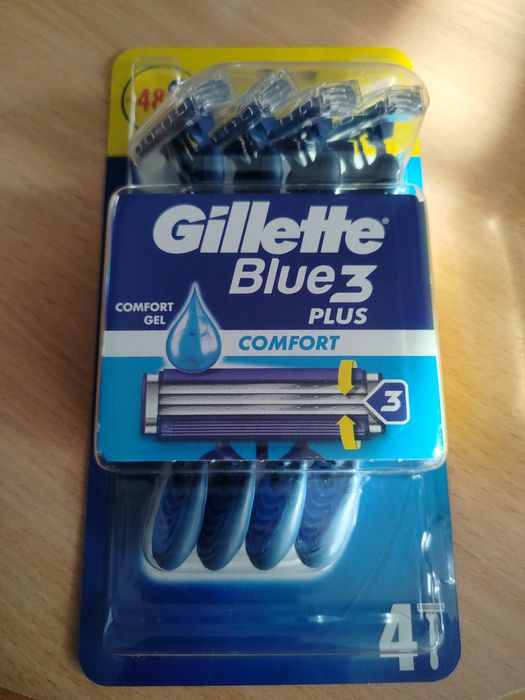 Gillette Blue 3 Plus nowe