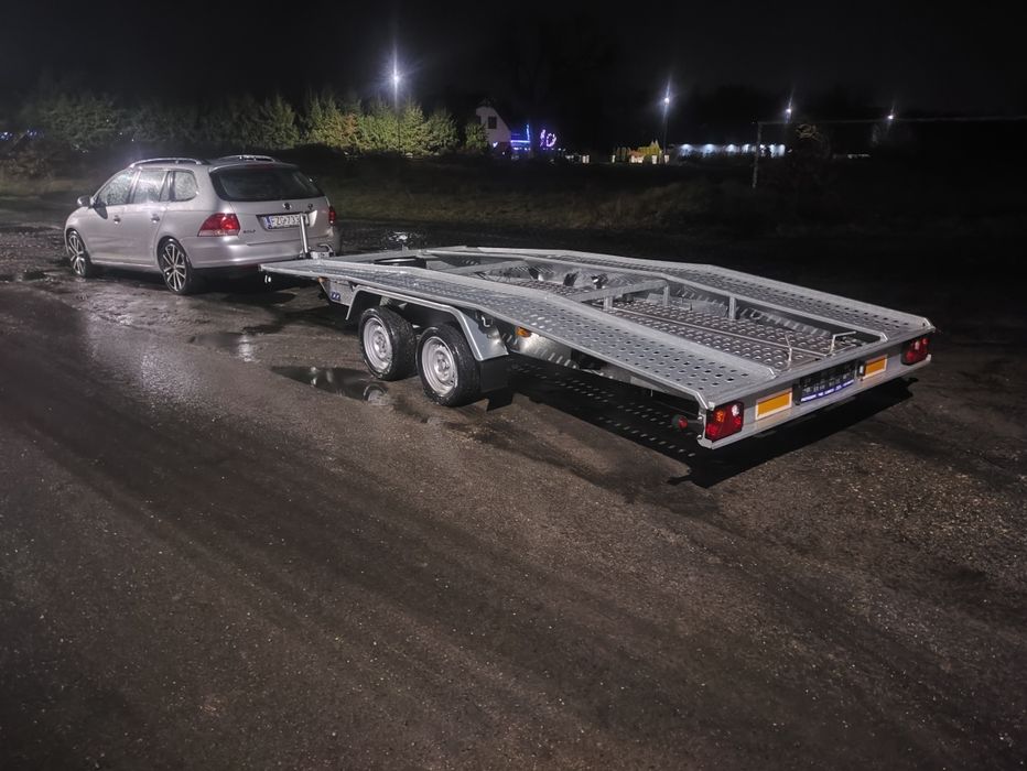 Laweta Przyczepa wypożyczalnia wynajem pomoc drogowa