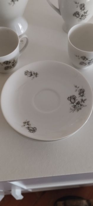 Conjunto de café, porcelana Spal