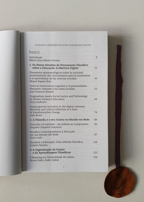 Ensinar e aprender filosofia no mundo digital