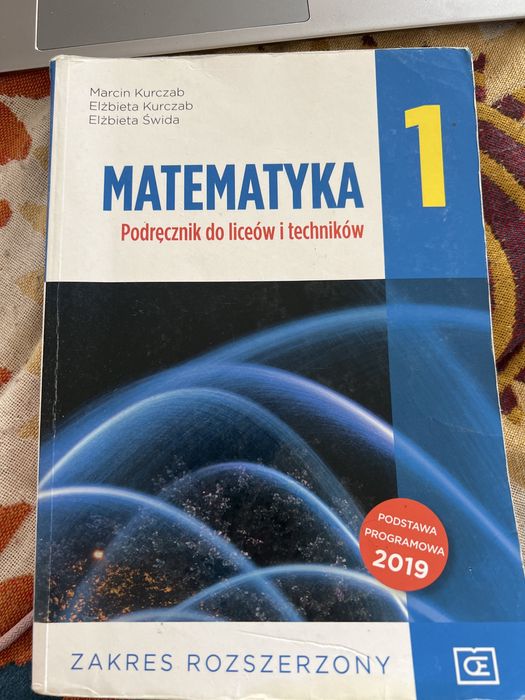 Matematyka 1 Kurczab – zakres rozszerzony – liceum technikum Pazdro