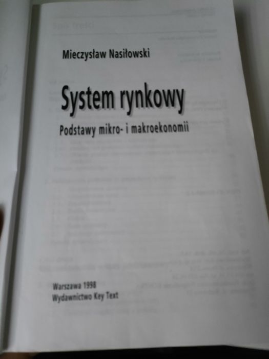System rynkowy. Podstawy mikro- i makroekonomii.