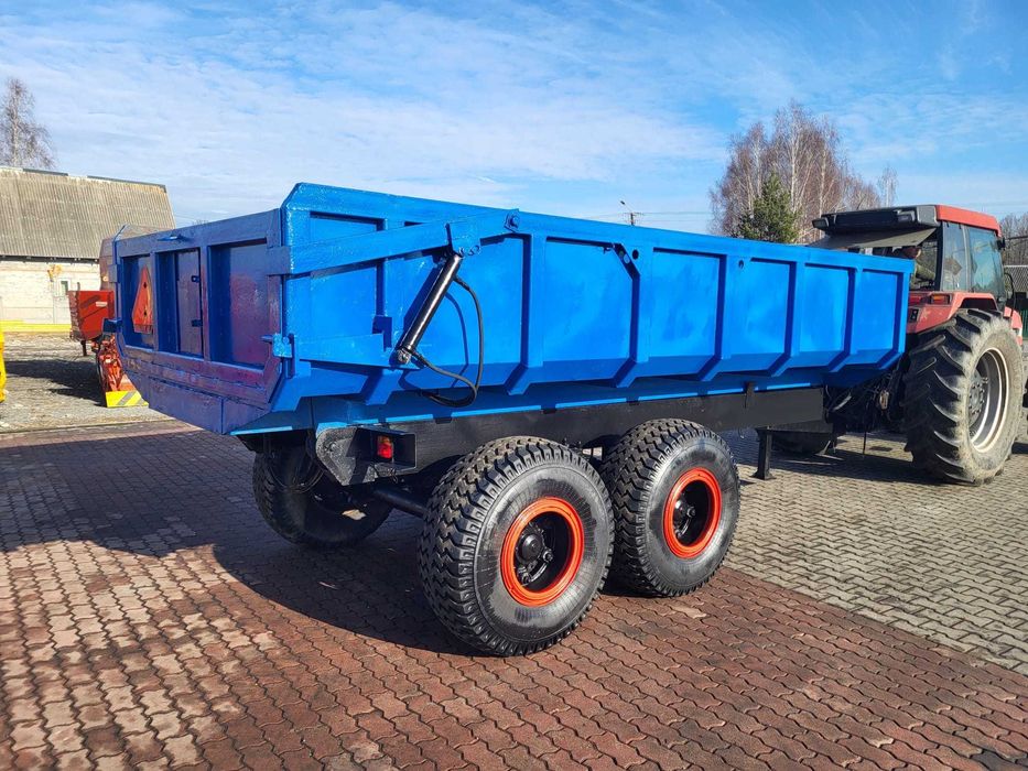 Przyczepa rolnicza wywrotka 12t Tandem.