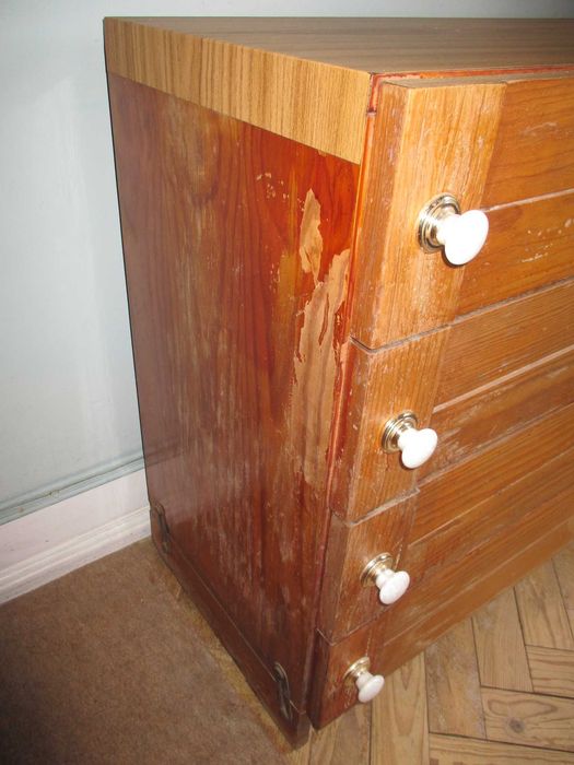Conjunto de Quarto Solteiro em Pinho Mel com Colchão Bestbed