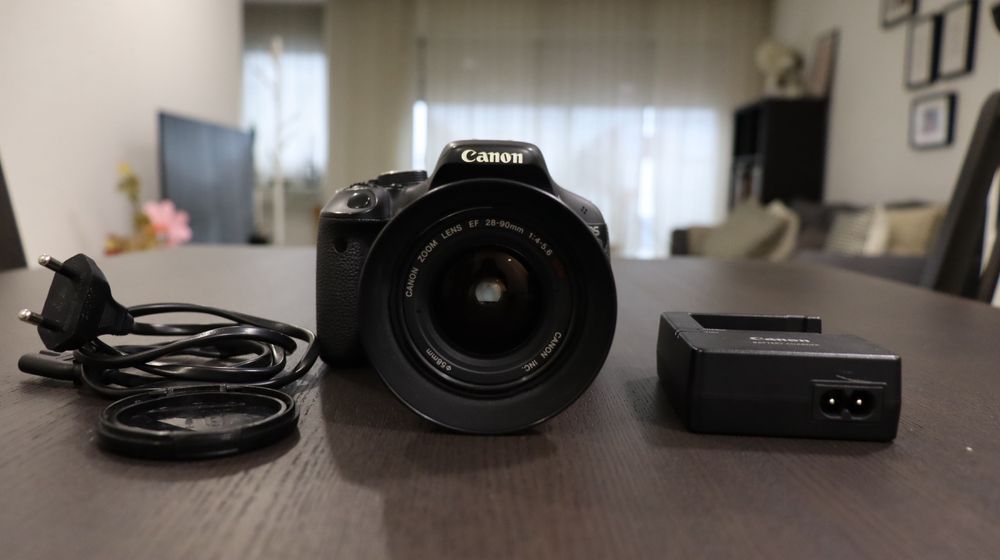 Canon EOS 600D + Lente 28-90mm — Excelente Estado