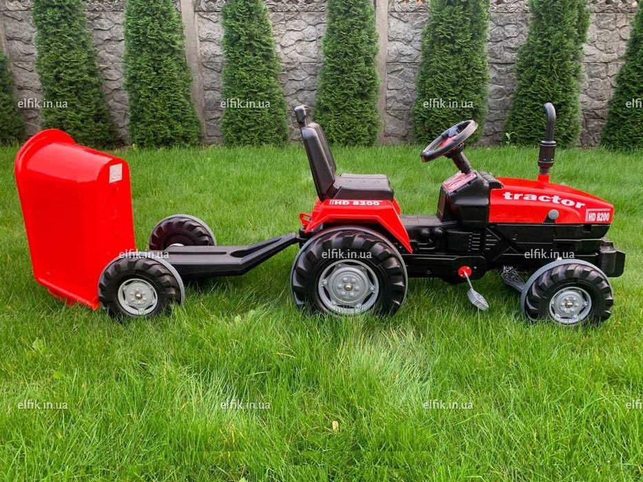 Трактор дитячий з причепом ВЕЛИКИЙ ТУРЕЦЬКИЙ
