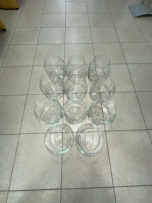 11 Vasos de Vidro