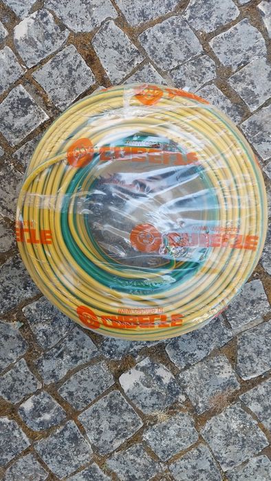 100 metros de Cabo Eléctrico flexível H07V-K 16mm2  V/A