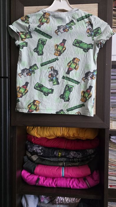 Tshirt chłopięcy Minecraft  122/128.