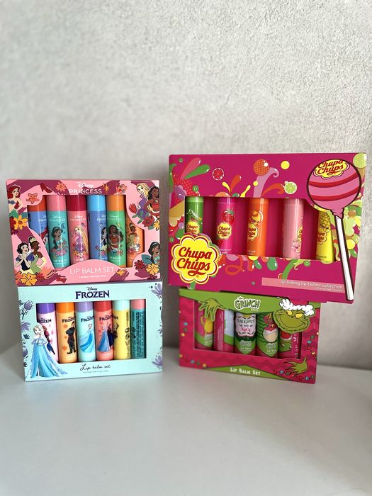 Парфуми Дісней , набір Frozen,бальзам Disney, гель chupa chups