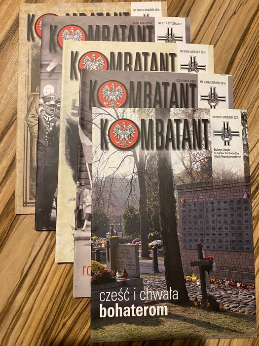 Czasopismo Kombatant-5 numerów