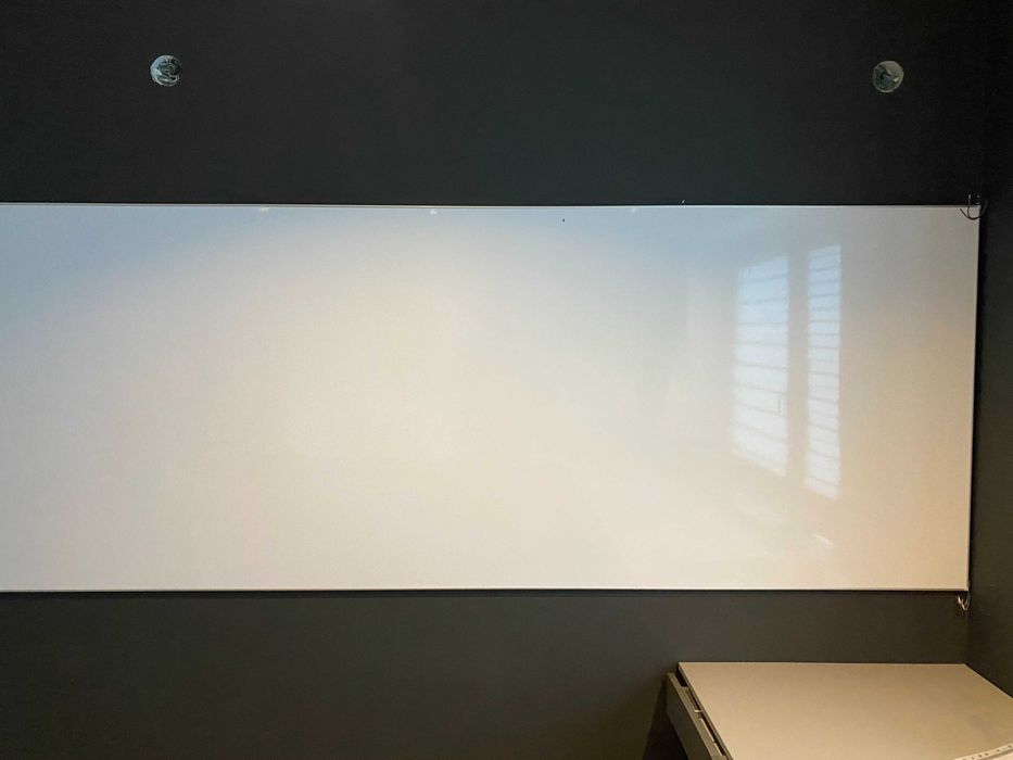 Tablica suchościeralna magnetyczna biała 270x105 cm