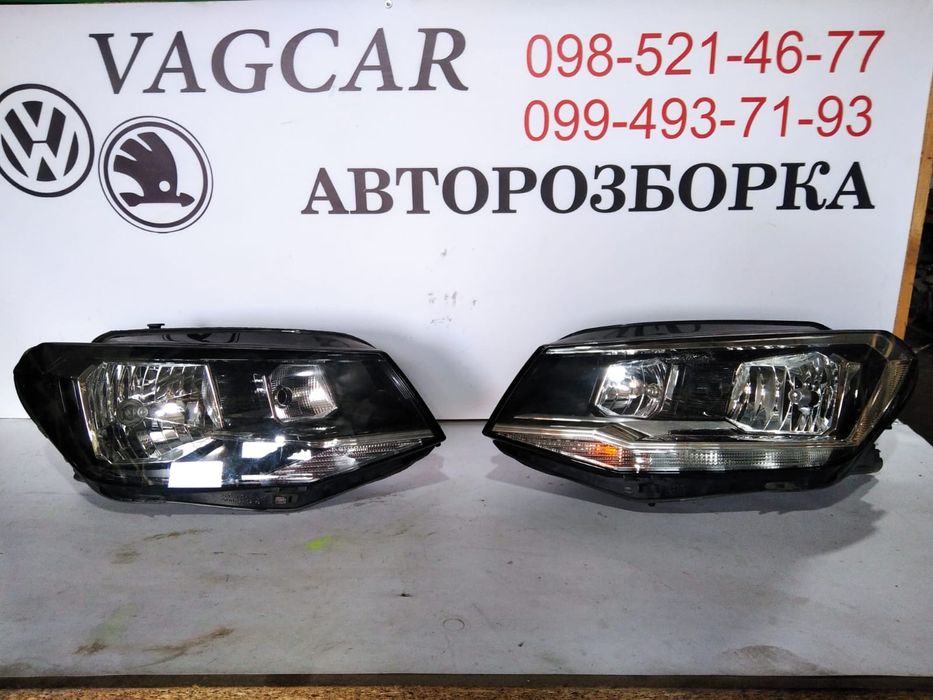 Фара, фари Volkswagen Caddy, Touran