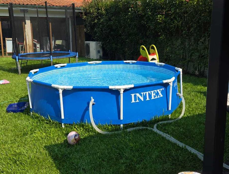 Piscina Redonda Intex 3m - Estrutura Metálica