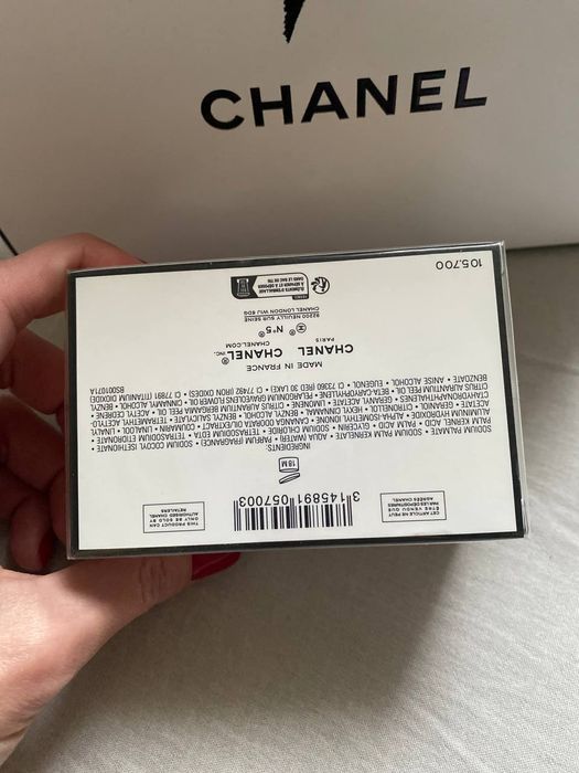 Mydło Chanel i pudełko