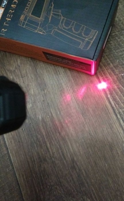 Pirometr Laserowy Termometr na podczerwień Bezdotykowy -50 +600 C LCD