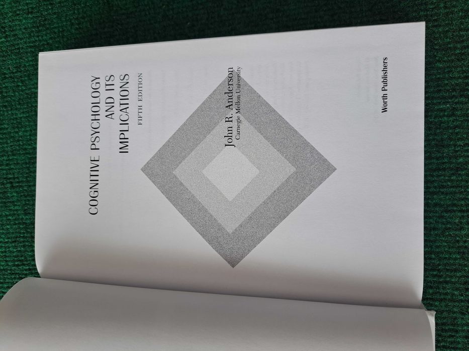 Cognitive Psychology and its Implications - John R. Anderson